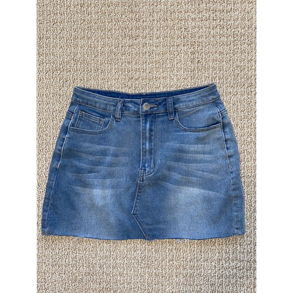 Shein Denim Skirt Small